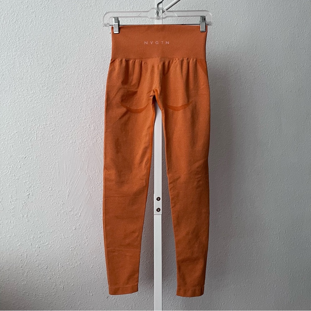 NVGTN Orange sunset contour Leggings